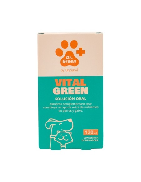 Vitalgreen extra nutrientes perros y gatos 120 ml DR GREEN