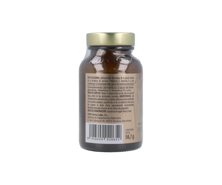 Inmunoglucanos Forte D 90 comprimidos de 630mg Gsn