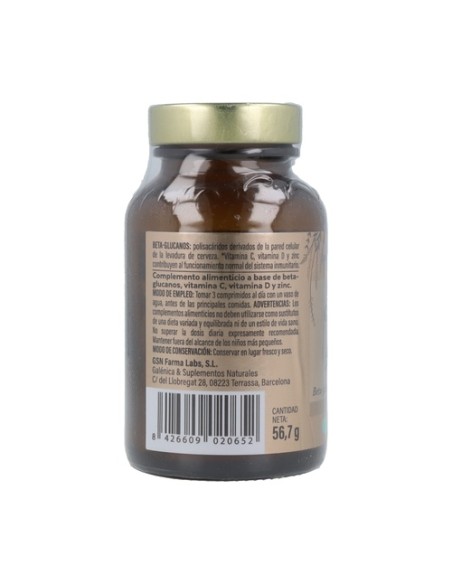 Inmunoglucanos Forte D 90 comprimidos de 630mg Gsn