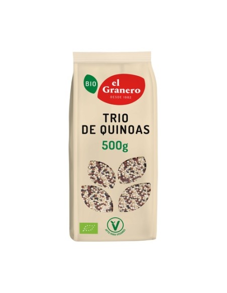 Trio De Quinoas Bio 500 g El Granero Integral