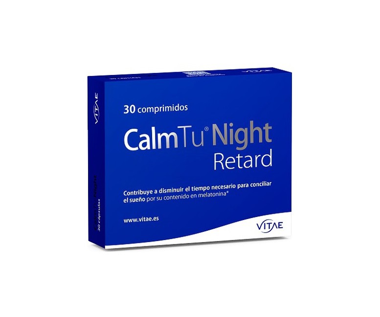 CalmTu Night Retard 30 cápsulas Vitae