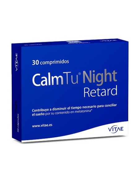 CalmTu Night Retard 30 cápsulas Vitae