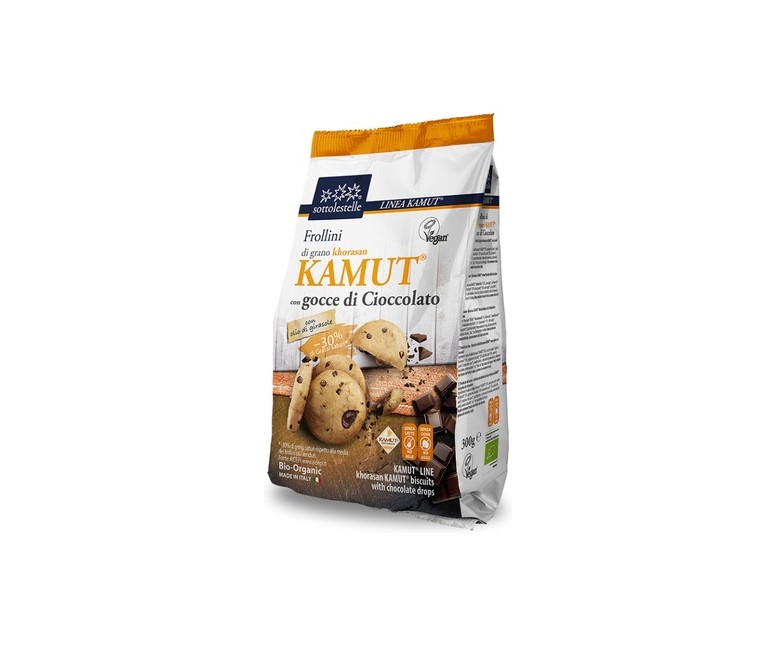 Galleta kamut chips chocolate 300 g (Chocolate) SOTTOLESTELLE