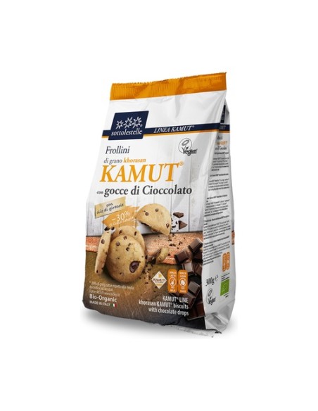 Galleta kamut chips chocolate 300 g (Chocolate) SOTTOLESTELLE