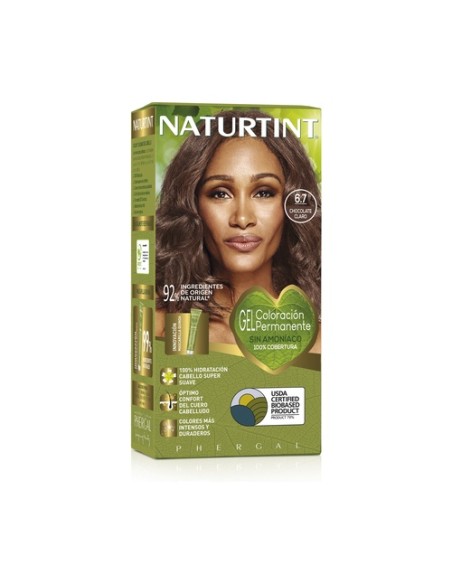Naturtint Coloración Con Quinoa 6.7 - Chocolate Claro 1 unidad Naturtint