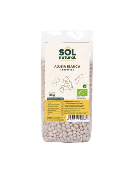 Alubia blanca Bio 500 g Sol Natural