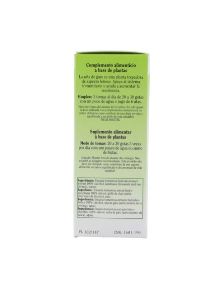 Uncaria Tomentosa (Uña de Gato) 50 ml Biover