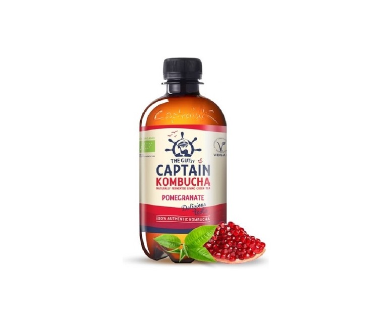 Kombucha granada Bio 400 ml Captain Kombucha