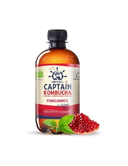 Kombucha granada Bio 400 ml Captain Kombucha