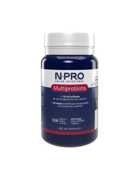 Npro Multiprobiota 30 cápsulas NPro