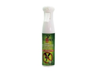 Spray antimosquitos ambiente exterior e interior