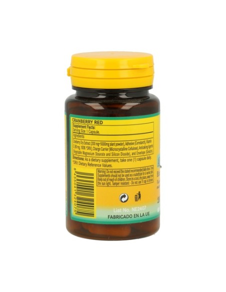 Arándano Rojo (Ext. seco 200 mg) 60 cápsulas de 5000mg Nature essential