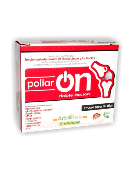 Poliar-On (Artrion) 60 cápsulas Pinisan