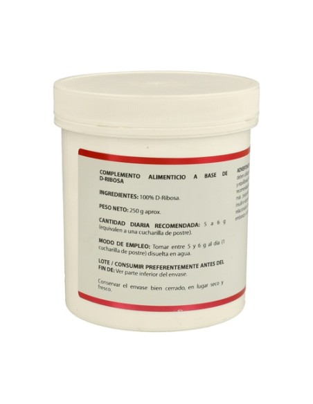 D-ribosa Holomega 250 g Equisalud
