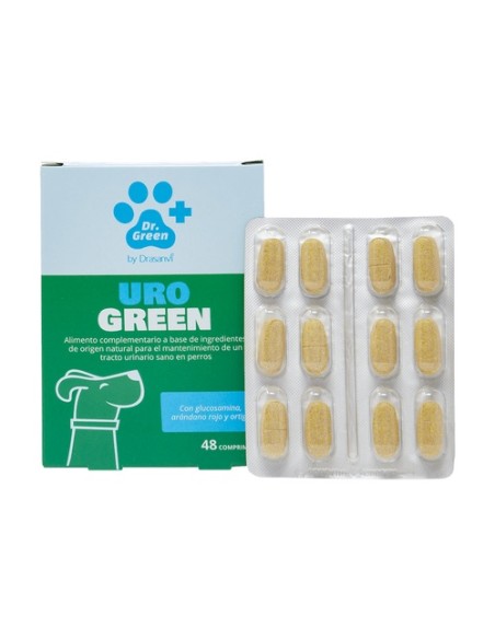 Urogreen tracto urinario sano para perros 48 comprimidos DR GREEN