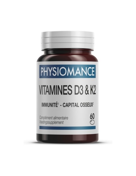 Physiomance Vitamina D3+K2 60 cápsulas Therascience