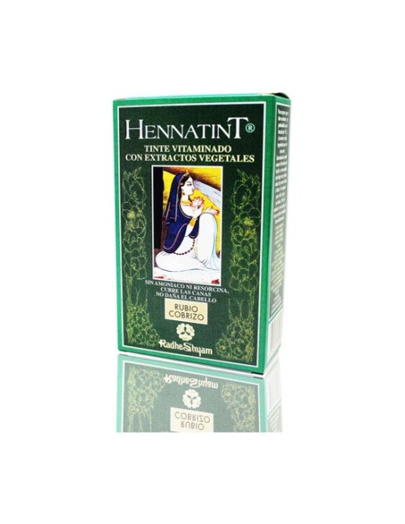 Hennatint Rubio Cobrizo 1 unidad Radhe Shyam