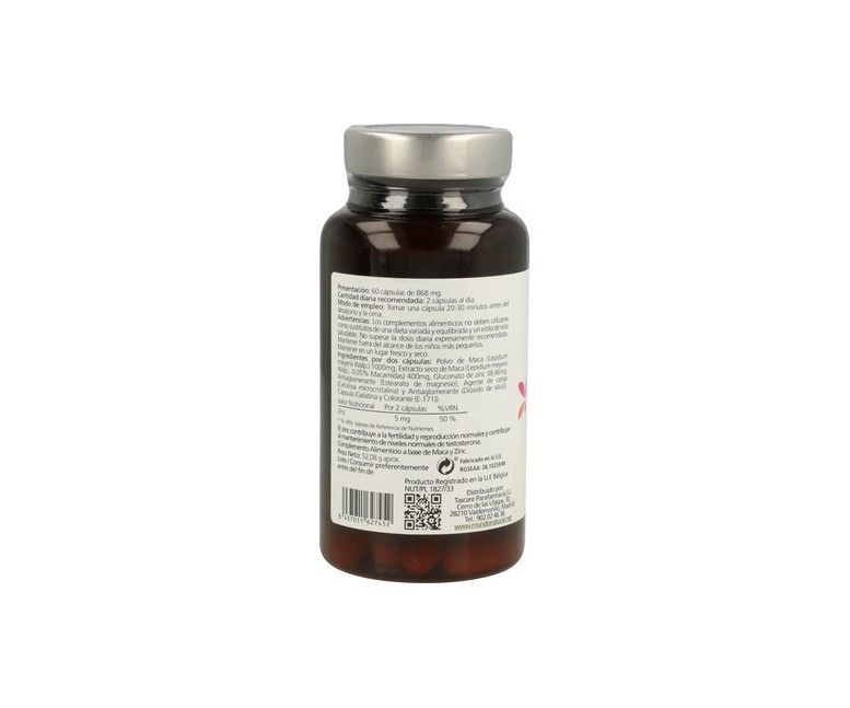 Macaforce 60 cápsulas Mundonatural
