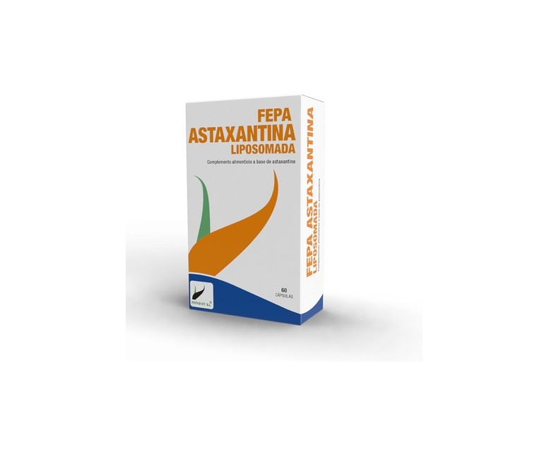 Fepa-astaxantina liposomada 4 mg 60 cápsulas de 545mg Fepa