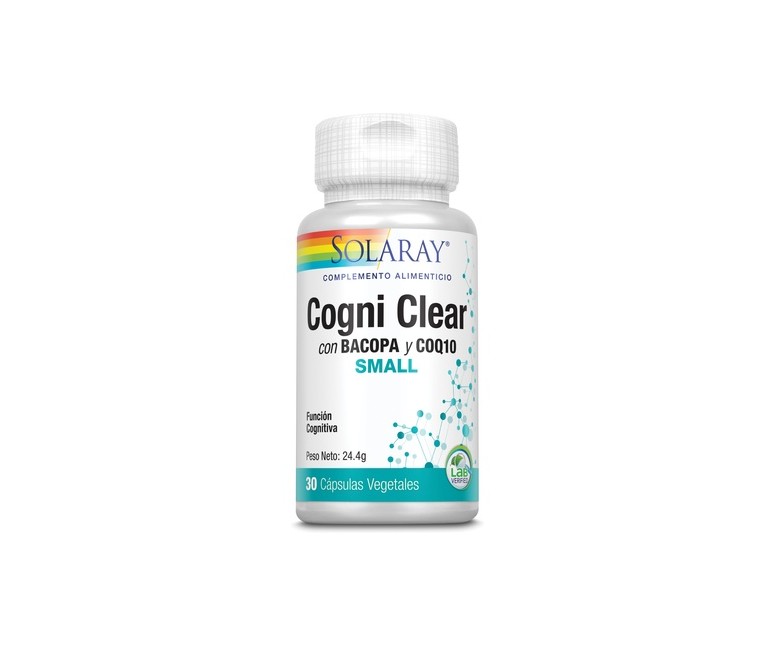 Cogni Clear 30 cápsulas vegetales Solaray