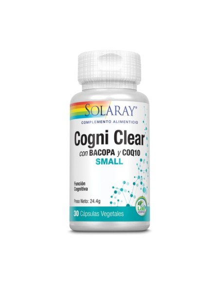 Cogni Clear 30 cápsulas vegetales Solaray