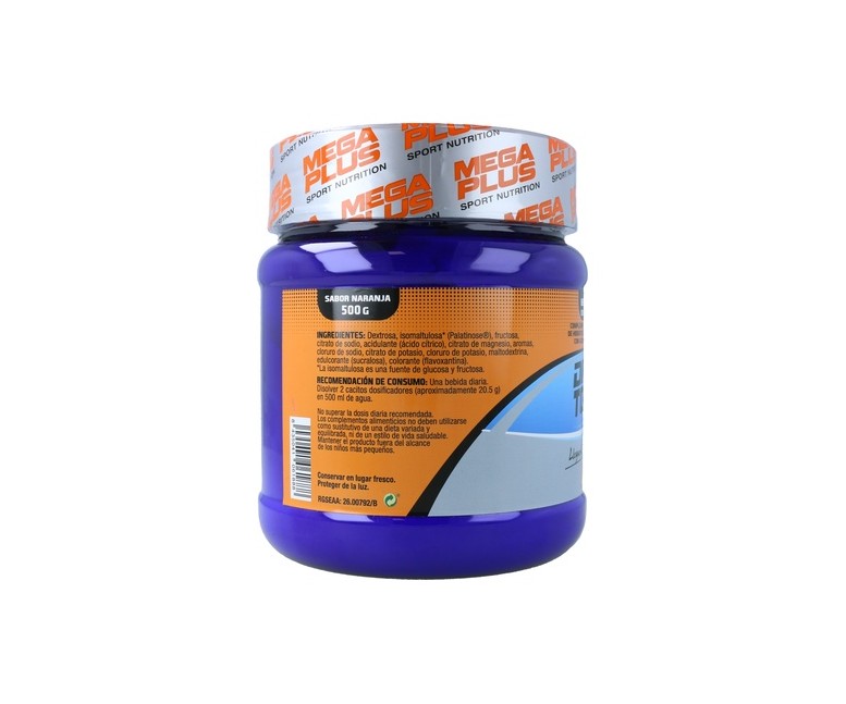 Drink Tonic Isotónica Naranja 500 g (Naranja) Mega Plus
