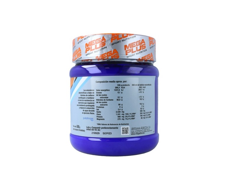 Drink Tonic Isotónica Naranja 500 g (Naranja) Mega Plus
