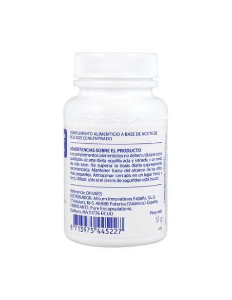 DHA Ultimate 60 cápsulas Pure Encapsulations