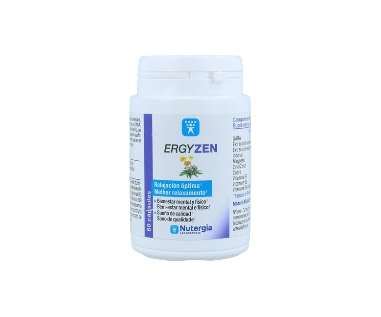 Ergyzen relajación y sueño 60 cápsulas Nutergia