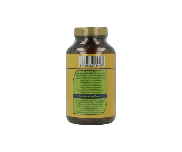Incarian uña de gato 180 cápsulas de 300mg Zeus