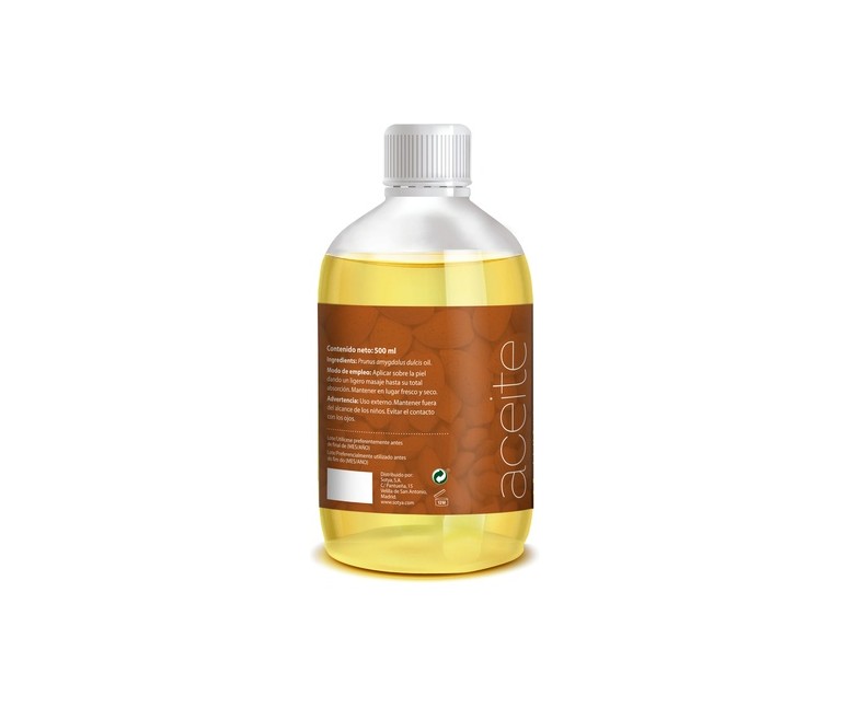 Aceite de Almendras Dulces 500 ml de aceite Sotya