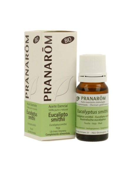 Aceite esencial de hoja de Eucalipto Smithii 10 ml Pranarom