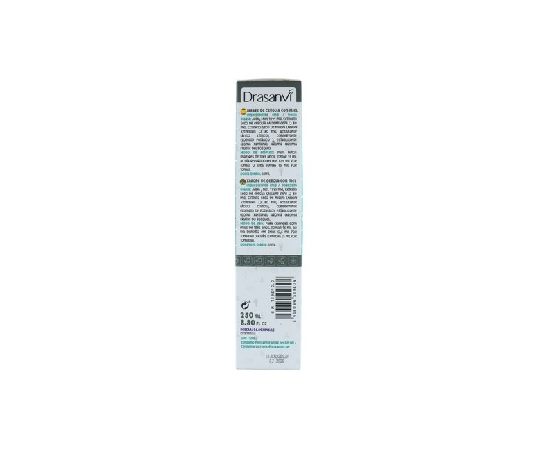Jarabe de Cebolla para Niños 250 ml (Frutas del bosque) Drasanvi