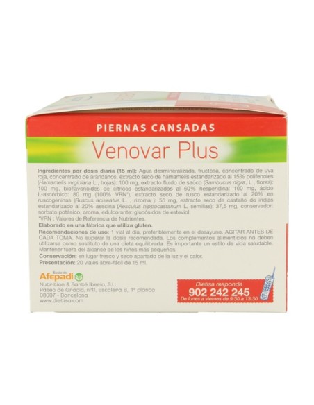 Venovar Plus 20 viales Dietisa