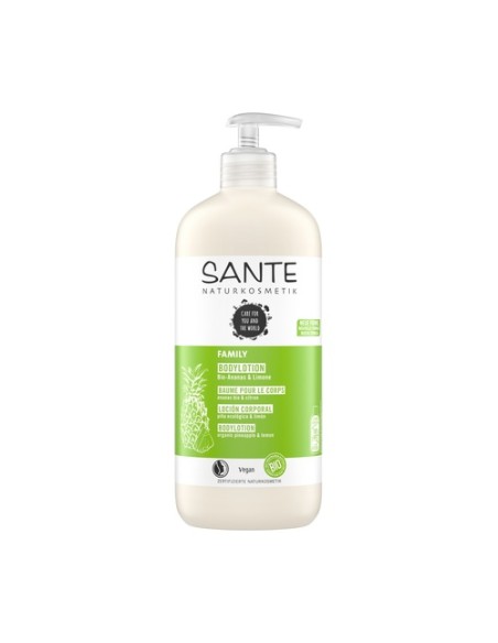 Loción corporal family piña y limón Bio 500 ml Sante
