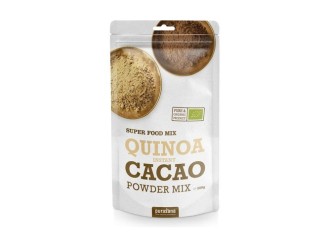 Quinoa, cacao y lúcuma en polvo