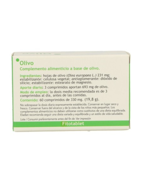 Olivo 60 comprimidos Eladiet