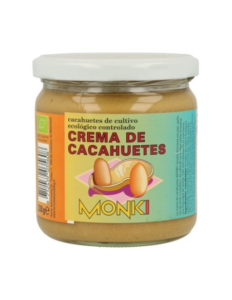 Crema De Cacahuetes 330 g de crema Monki