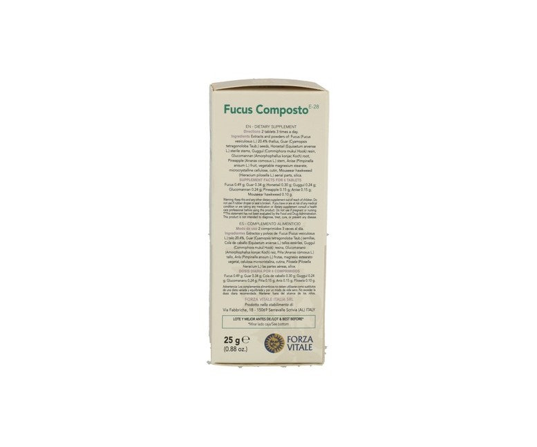 Fucus Composto 25 g Forza Vitale