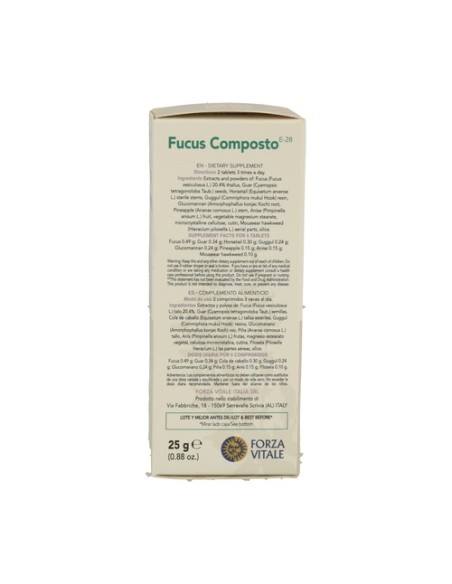 Fucus Composto 25 g Forza Vitale