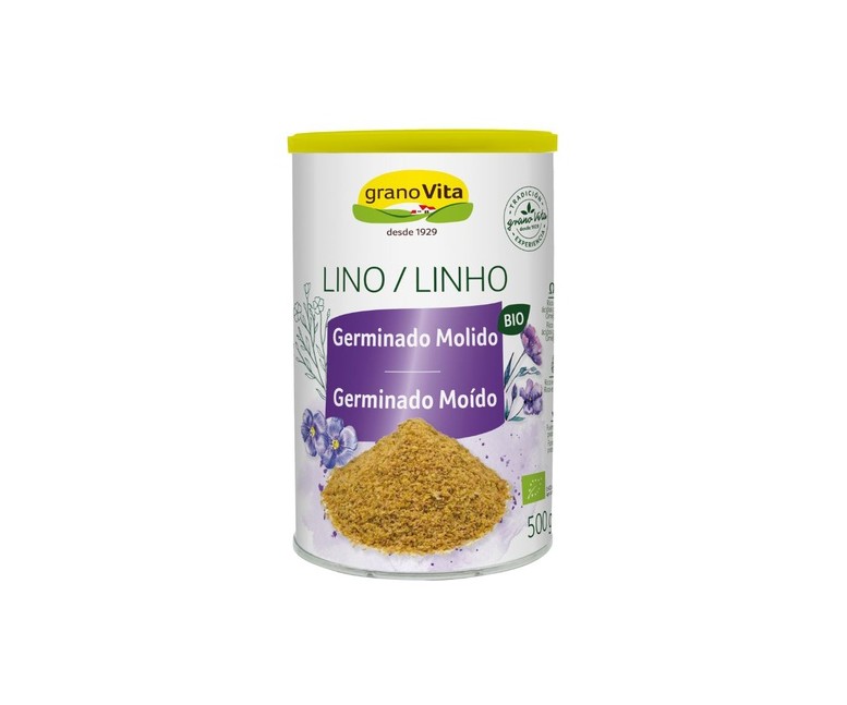 Lino Germinado Molido Bio 500 g Granovita