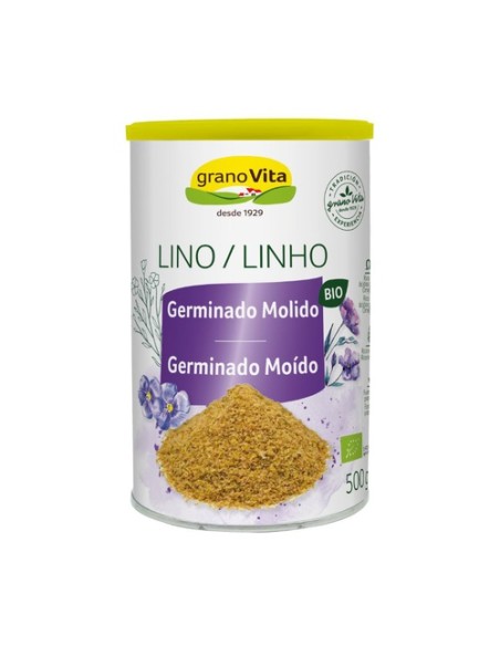 Lino Germinado Molido Bio 500 g Granovita