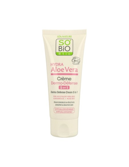 Crema 5 en 1 Dermo Defense Piel Sensible 50 ml So'Bio