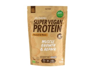 Proteína super vegana cacahuete y maca