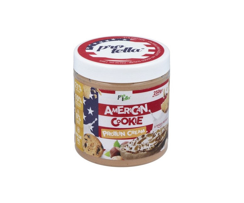 Protella american cookie crema choco-avellana 250 g de crema Protella