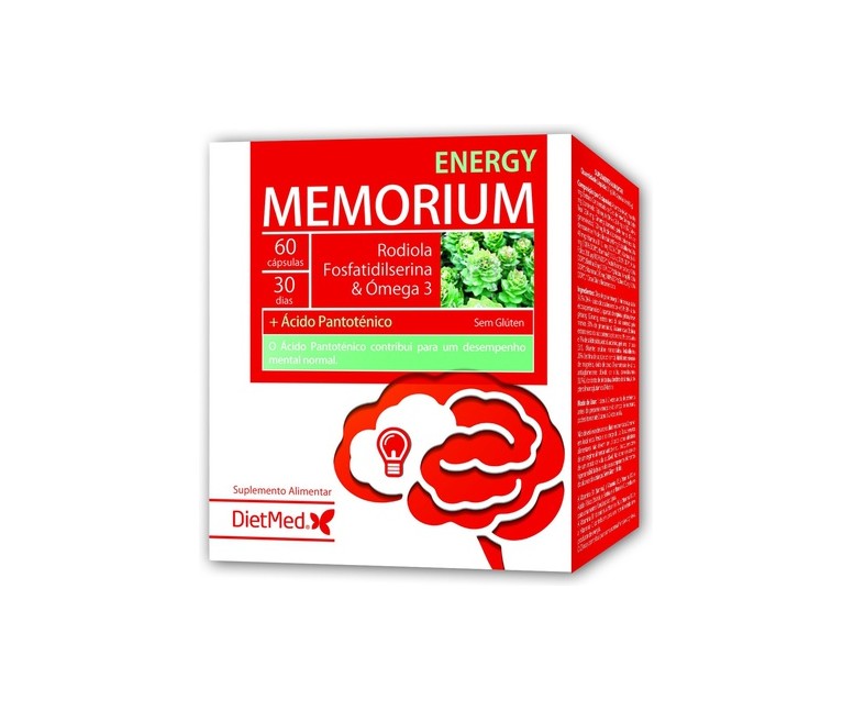 Memorium Energy 60 cápsulas Dietmed