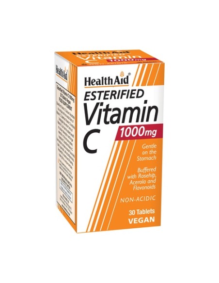 Vitamina C Esterificada 1000mg 30 comprimidos de 1000mg Health aid