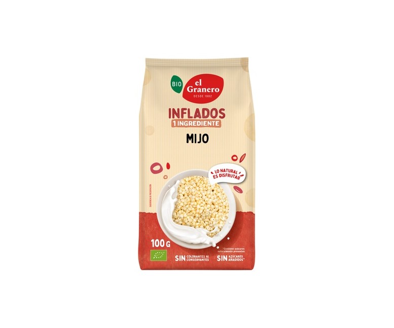 Mijo Hinchado Bio 100 g El Granero Integral