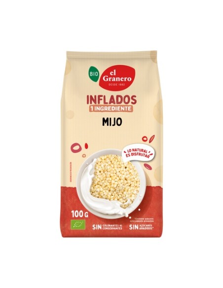 Mijo Hinchado Bio 100 g El Granero Integral