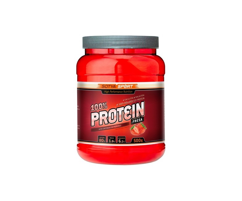 Proteína 90% 500 g de polvo (Fresa) Sotya